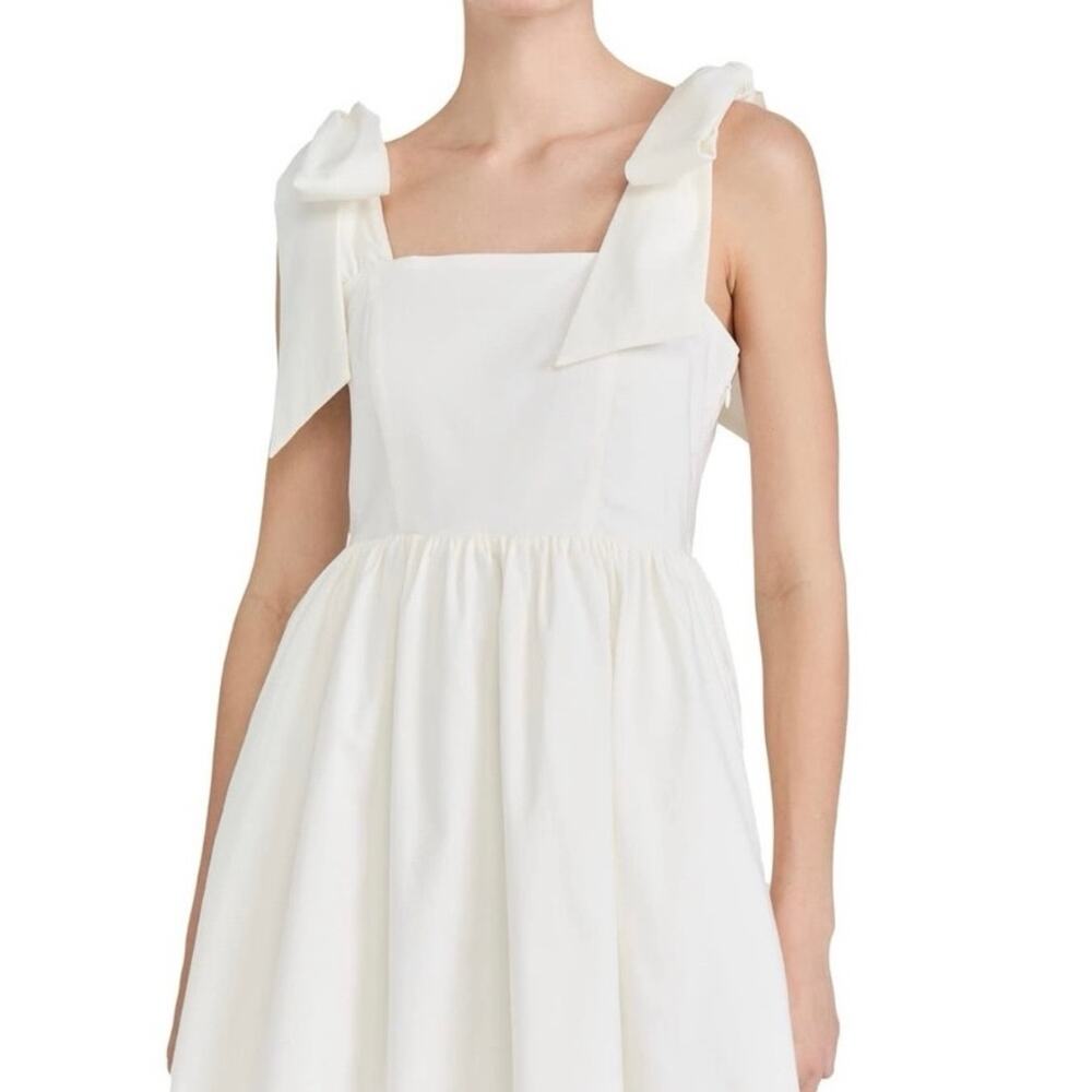 Womens Endless Rose Tie Shoulder White Mini Dress Size M EUC!